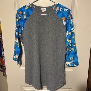LulaRoe Donald Duck Randy Size M Disney